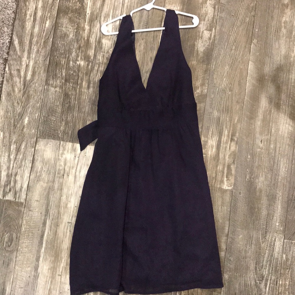 Forever 21 Plum V-neck Dress
